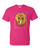 T-Shirt - COLORFUL TECHNICOLOR 420 WEED RASTA LION - NEON Adult DryBlend®