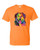 T-Shirt - COLORFUL TECHNICOLOR RUSSO THE HAPPY PUPPY DOG  - NEON Adult DryBlend®