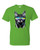 T-Shirt - DJ CAT with headphones NEON- fun Adult funny animal