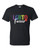 T-Shirt - LGBTQ FOREVER - LGBTQ RAINBOW Pride FUN Adult