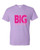 T-Shirt -  BIG AND SMALL SAVE THEM ALL - PINK CANCER awareness Adult