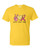 T-Shirt -  PEACE LOVE AND HOPE - PINK CANCER awareness Adult