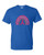 T-Shirt XL 2XL 3XL -RAINBOW RIBBON FOR BREAST CANCER - PINK CANCER awareness Adult