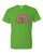 T-Shirt XL 2XL 3XL -RAINBOW RIBBON FOR BREAST CANCER - PINK CANCER awareness Adult