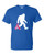 T-Shirt XL 2XL 3XL - CANCER BIGFOOT WALKING BREAST RIBBON - PINK CANCER awareness Adult