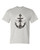 T-Shirt XL 2XL 3XL - BORN FOR THE WATER - SEA ANCHOR NAUTICAL FUN Adult