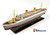 SS NIEUW AMSTERDAM DUTCH PASSENGER SHIP OCEAN LINER LARGE 36.5" FULLY BUILT SHIP MODEL W/STAND