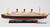 RMS Majestic OCEAN LINER  SHIP 38" FULLY BUILT SHIP MODEL W/STAND