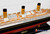 RMS Majestic OCEAN LINER  SHIP 38" FULLY BUILT SHIP MODEL W/STAND