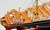 RMS Majestic OCEAN LINER  SHIP 38" FULLY BUILT SHIP MODEL W/STAND