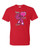 Adult DryBlend® T-Shirt - (PEACE LOVE CURE - BREAST CANCER AWARENESS)