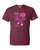 Adult DryBlend® T-Shirt - (PEACE LOVE CURE - BREAST CANCER AWARENESS)