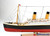 HISTORIC HMHS TITANIC passenger ship 40" SPECIAL EDITION fully built wood model with stand