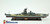 USS NEW JERSEY battleship 39" fully built wood model with stand