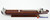 ARTHUR ANDERSON  lake freight ship 36" fully built wood model with stand