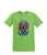 S to 2XL 3XL - LOVE and a GOLDEN  furry retreiver puppy  -  dog pet neon adult