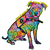 S to 2XL 3XL - when I becomes WE - furry service pitbull puppy  -  dog pet neon adult