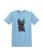S to 2XL 3XL - neon PUFF  - absolutley the BOS westie TERRIER  - puppy pet dog  fun classic  adult