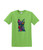 S to 2XL 3XL - neon PUFF  - absolutley the BOS westie TERRIER  - puppy pet dog  fun classic  adult