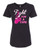 WOMEN'S Ideal VEE and CREW Neck Shirts - (FIGHT FOR A CURE - BREAST CANCER AWARENESS)