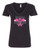 WOMEN'S Ideal VEE and CREW Neck Shirts - (WINNING IS EVERYTHING - BREAST CANCER AWARENESS)