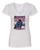 WOMEN'S Ideal VEE and CREW Neck Shirts - (BIKERS AGAINST BREAT CANCER)