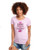 WOMEN'S Ideal VEE and CREW Neck Shirts - (KEEP CALM - BREAST CANCER AWARENESS)