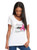 WOMEN'S Ideal VEE and CREW Neck Shirts - (PROUD PINK SUPPORTER - BREAST CANCER AWARENESS)