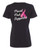 WOMEN'S Ideal VEE and CREW Neck Shirts - (PROUD PINK SUPPORTER - BREAST CANCER AWARENESS)