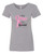 WOMEN'S Ideal VEE and CREW Neck Shirts - (SOMEONE SPECIAL - BREAST CANCER AWARENESS)