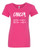 WOMEN'S Ideal VEE and CREW Neck Shirts - (BEAT THAT - BREAST CANCER AWARENESS)
