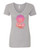 WOMEN'S Ideal VEE and CREW Neck Shirts - (NAMASTE - YOGA)