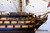 RARE, HUGE 10 FOOT LONG, LIGHTED HMS VICTORY tall sailing ship fully built museum quality model ship w/sails & stand