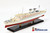 SS MICHELANGELO  passenger ship 37" fully built wood model with stand