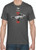 Adult DryBlend® T-Shirt - (MUSTANG 50 YEARS RED W/CREST - FORD )