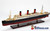 RMS BERENGARIA  passenger STEAMship 39" fully built wood model with stand