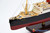 RMS BERENGARIA  passenger STEAMship 39" fully built wood model with stand