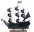 BLACK PEARL PIRATE ship 20" fully built wood model with stand