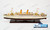 EMPRESS of FRANCE  36" 1/200 fully built wood model with stand