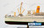 EMPRESS of FRANCE  36" 1/200 fully built wood model with stand