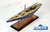 ENDEAVOUR RACING sail boat fully built wood model with stand