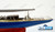 ENDEAVOUR RACING sail boat fully built wood model with stand
