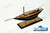 PENDUICK RACING sail boat fully built  museum wood model with stand