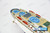 FAIRSEA CRUISE SHIP steamliner high quality fully built wood model  with stand