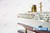 FAIRSEA LIGHTED CRUISE SHIP steamliner high quality fully built wood model  with stand