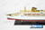 SS FARIWIND LIGHTED  steamship cruise ship fully built wood model not a kit with stand