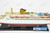FAIRWIND  CRUISE SHIP steamliner high quality fully built wood model  with stand