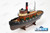 TAURUS LIGHTED tug steam boat 36" fully built wood model with stand