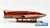 THRIFTWAY TOO unlimited hydroplane  fully built wood model with stand