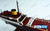 EDMUND FITZGERALD famous cargo  FREIGHTER  40" SCALE FULLY BUILT SHIP MUSEUM MODEL W/STAND